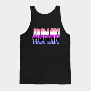 Human Gender Fluid Tank Top